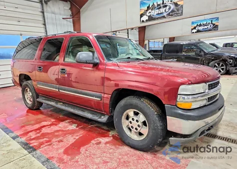 2002 Chevrolet Suburban K1500 z USA, uszkodzony, nr VIN 1GNFK16T82J101206